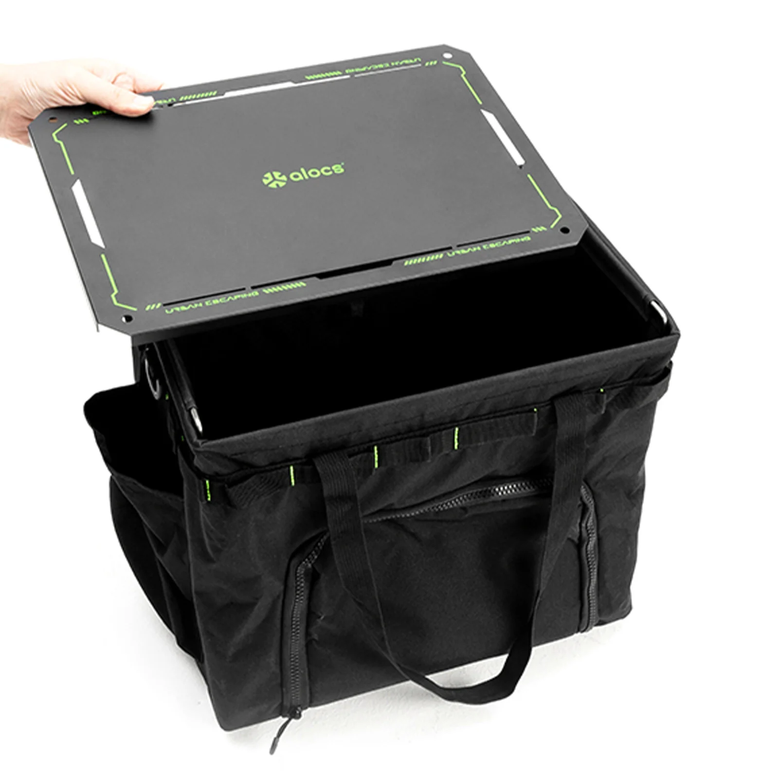 طاولة التخييم في الهواء الطلق حقيبة طاولة التخييم متعددة الوظائف IGT وحدة التوافق 30L حقيبة خيمة ذات سعة كبيرة