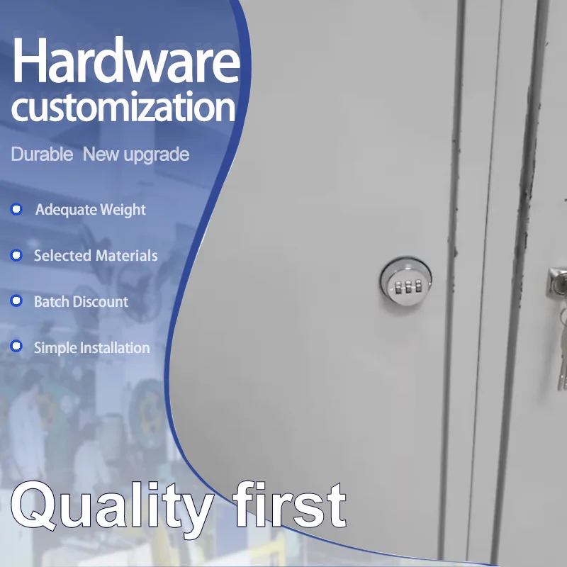 

Zinc Alloy Combination Lock Drawer Cabinet Door Toggle Lock Suitable For Industrial Equipment Distribution Boxes