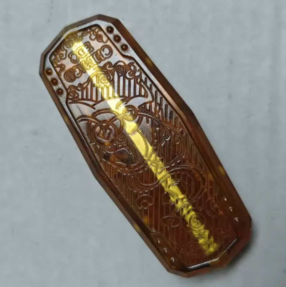 Used EDC Chimago The Holy Stele Pei creaking style fidget slider decompression toy