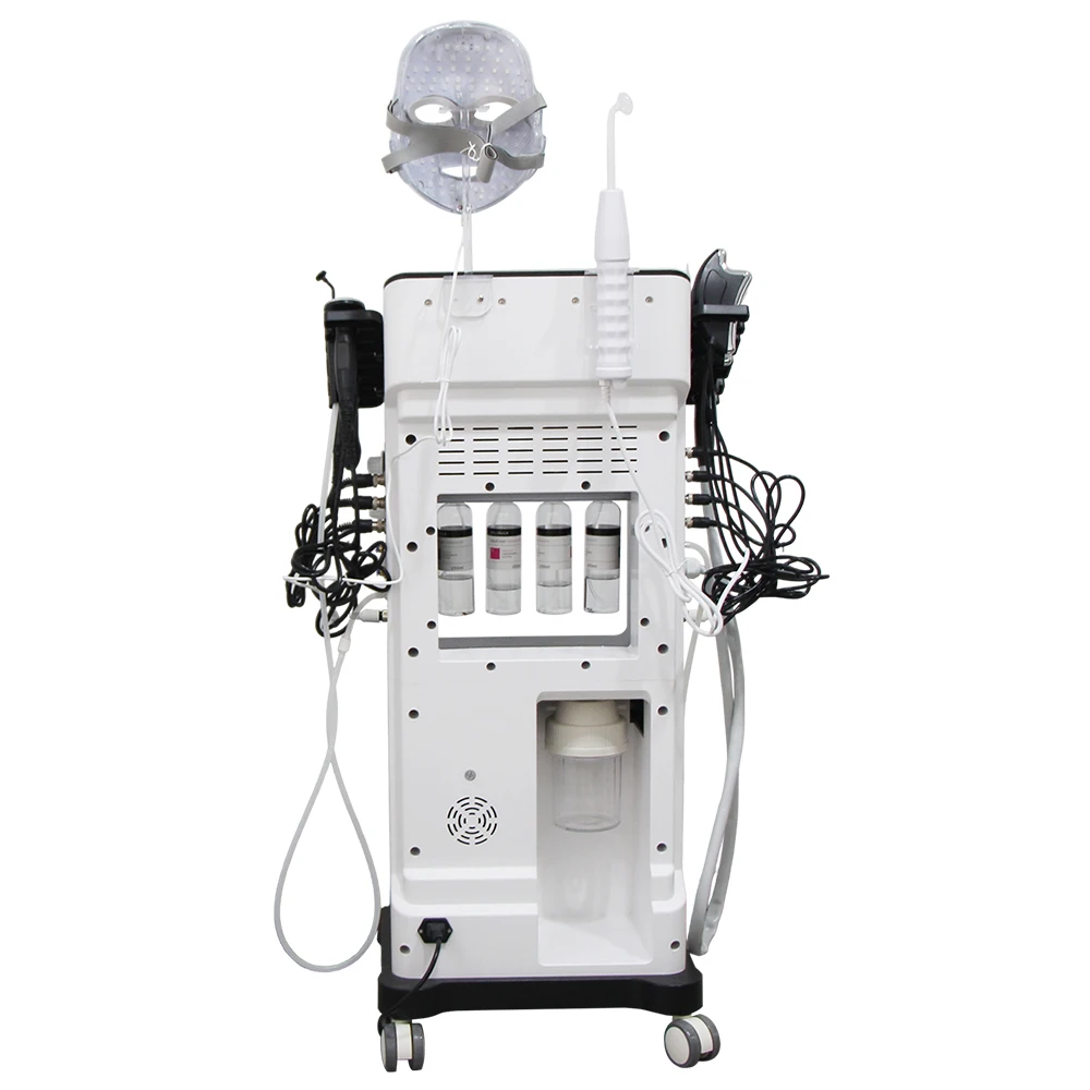 AOKO 12 in 1 Multifunctional Machine Deep Cleansing Blackhead Remove Device For Home SPA Use Face Care Water Oxygen Hydrogen Machine