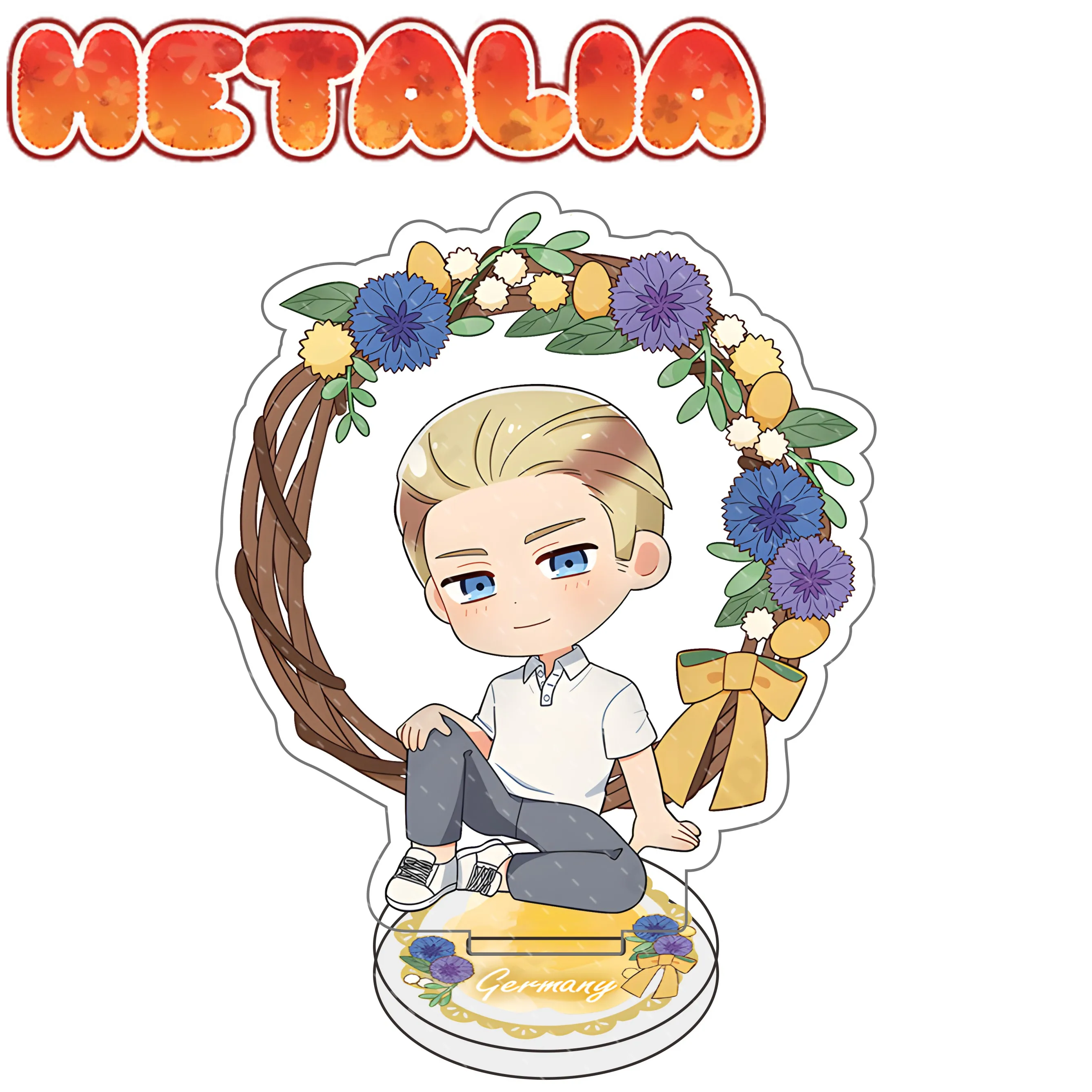 Hetalia: نجوم العالم أنيمي 10 سنتيمتر الاكريليك لطيف شخصية ألفريد فيليسيانو لودفيغ كيكو آرثر إيفان فرانسيس ياو الدائمة نموذج هدية #3