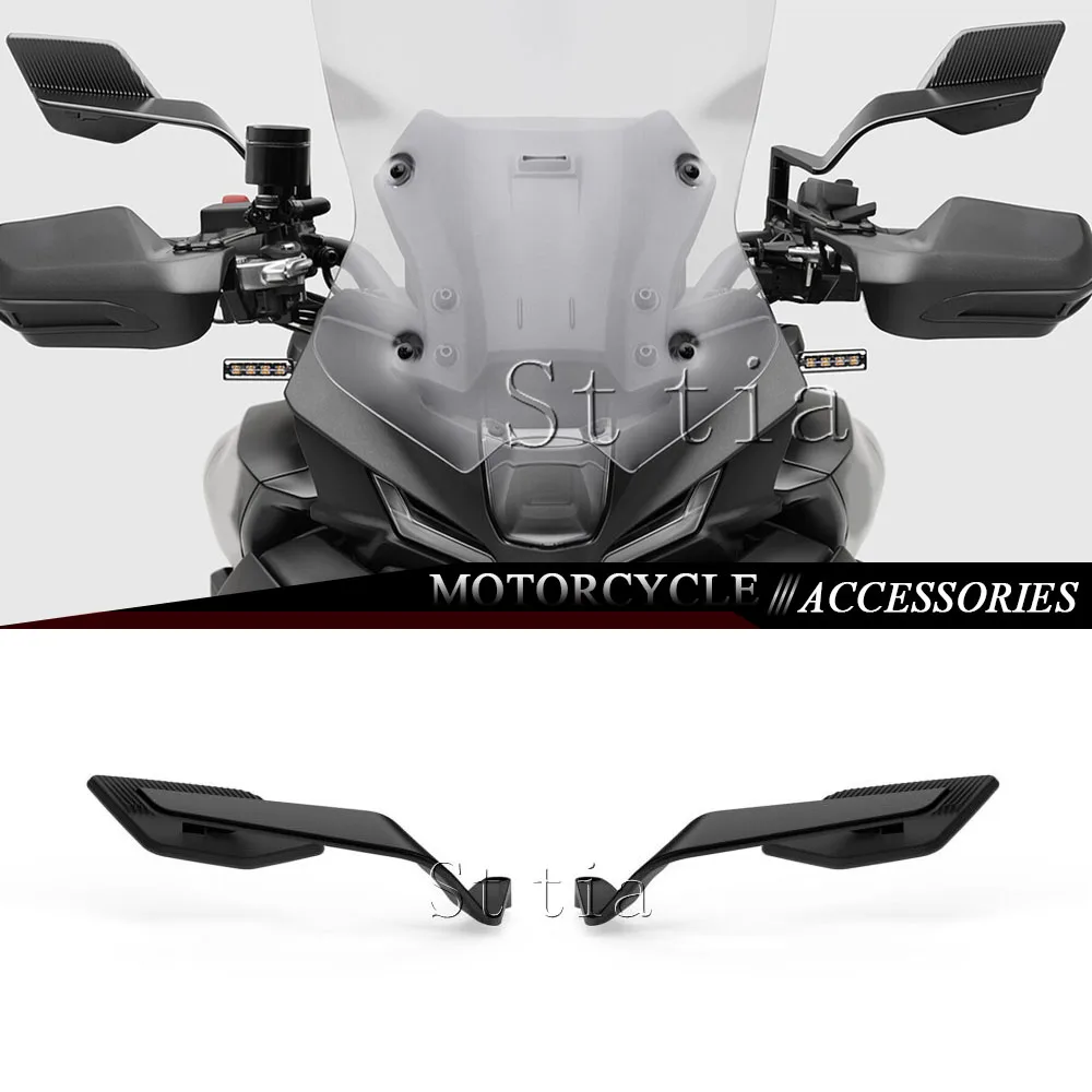 Pour Yamaha Tracer 9 Tracer 9 GT 2025 TRACER 9 GT nouveaux rétroviseurs réglables de moto rétroviseurs furtifs Kit de miroirs à ailes de sport