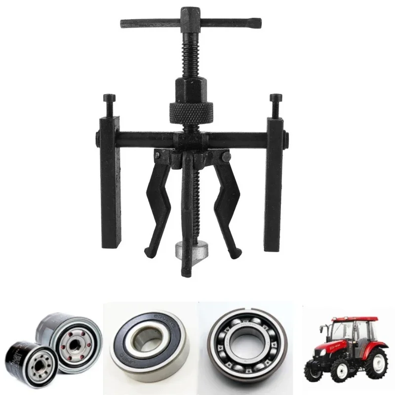 Hot Car Inner Bearing Puller Gear 3-jaw Extractor Automotive Repair Tool Kit Labor-saving Car Separation Bearing Device Tools