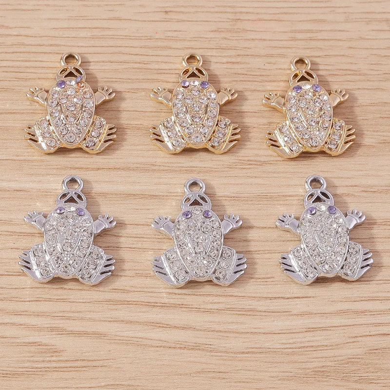 Tusember 10 Stück 17*21mm Niedliche Kristall-Häschen-Anhänger für DIY Handgemachten Schmuck, Armband-, Halsketten- und Ohrring-Zubehör – Detail 36