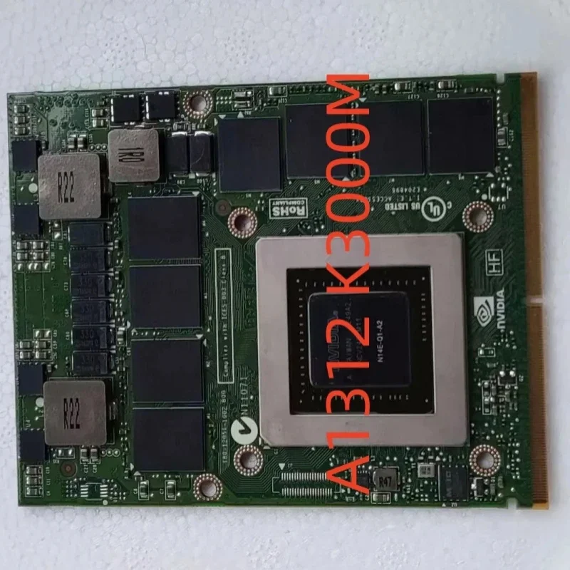 K3000M GDDR5, 2GB, For IMAC A1311, A1312 , N14E-Q1-A2 k3000