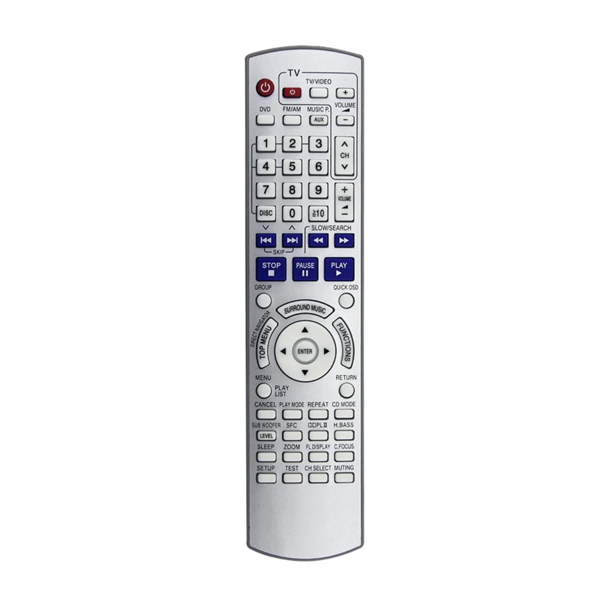 

EUR7662Y30 Remote Control for DVD Home Theater Stereo System SA-HT740 SA-HT743 SA-HT744 SA-HT940 SA-HT740P