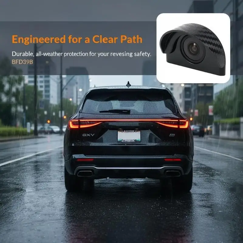 Car Camera Lens Protector Rear View Backup Camera Cover 360° Camera Protection Anti Scratch Waterproof Dust-proof Car Parts