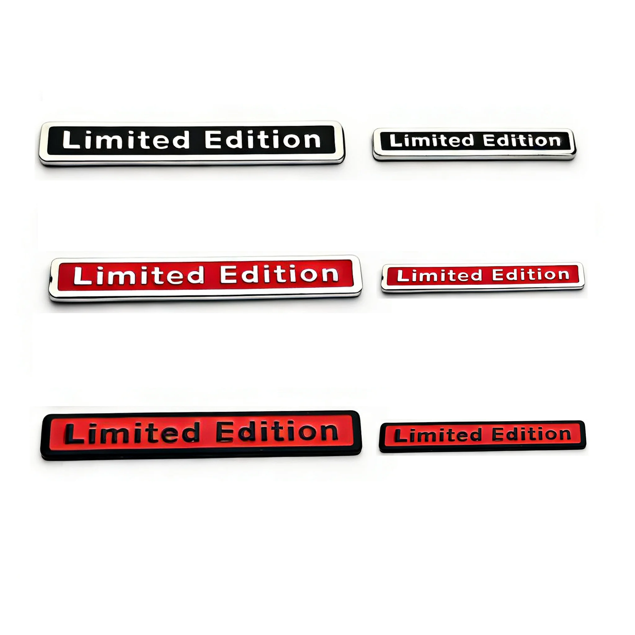 

3D Metal Limited Edition Emblem Decal Sticker for Car Door Trunk Leaf Board Interior Modification Accessories