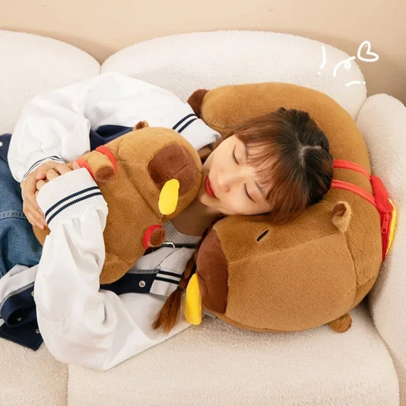 لعبة قطيفة على شكل دولفين كرتونية من القطيفة على شكل دمية وسادة بطاطس مقلية لطيفة لتزيين غرفة النوم على ظهره على شكل حيوان دولفين محيط أنيمي