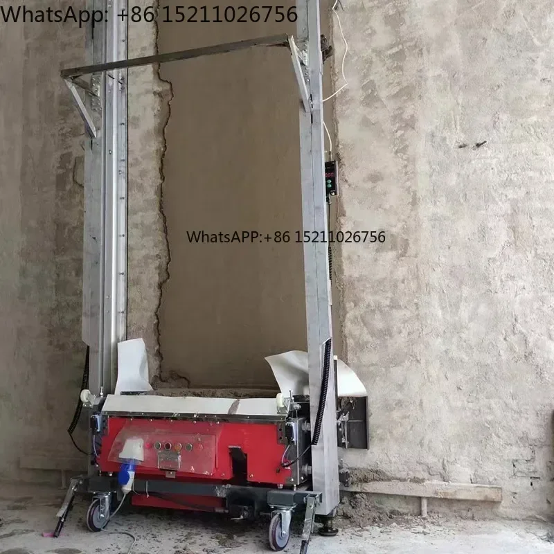 

1000 m2/8h Automatic Cement Mortar Plastering Machine Rendering Machine Wall Plaster Rendering Machine