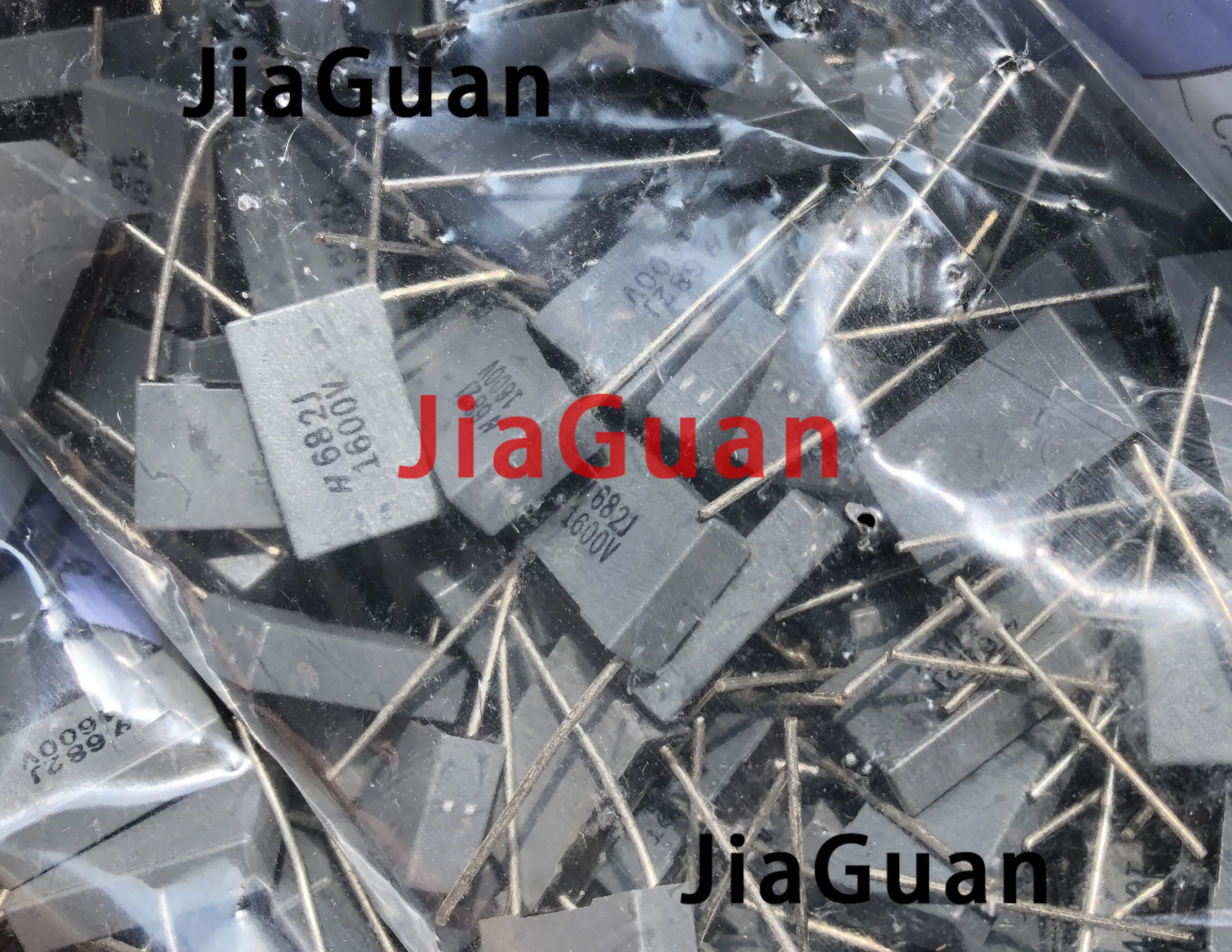 20pcs NEW 6800PF 1600V 6.8NF P15MM film capacitor 682J1600 682/1600V 0.0068UF 1600VDC 6N8 682J1600