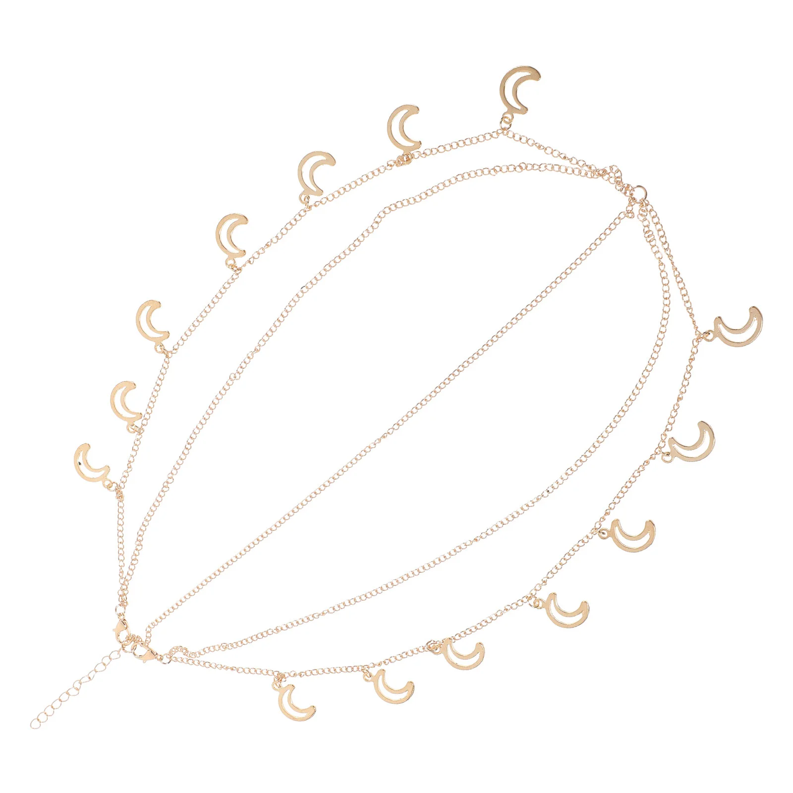 

1 Piece Metal Chain Headband Women Hoop Band Bridal Hair Accessories Wedding Headpiece Women Headband Bridal for Bride
