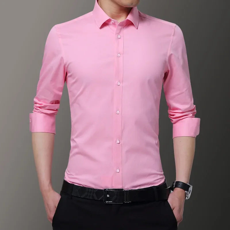 Camisa de manga larga para hombre, ropa interior de diseñador profesional, de lujo, Formal, de negocios, de boda, talla grande, novedad de 2023