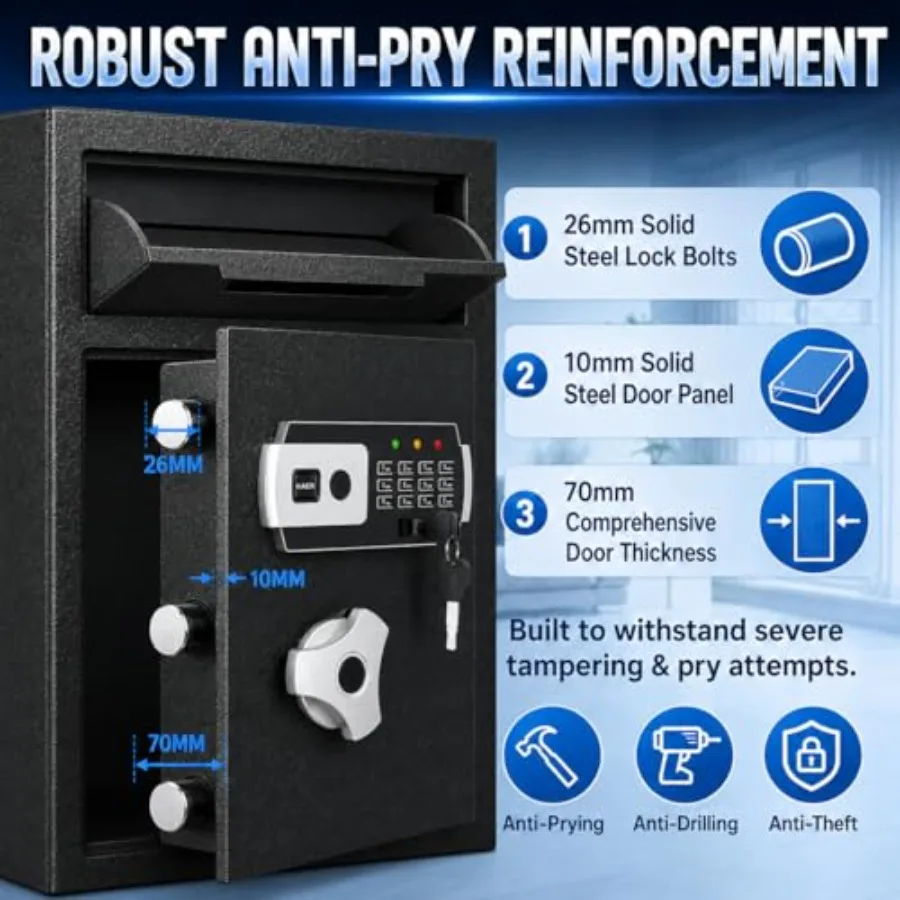 Business safe box for documents