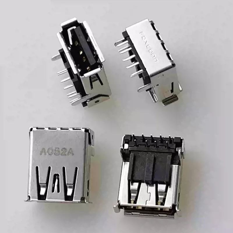 1 шт. USB 3.0 гнездовой разъем 9P высокий A гнездо 90 градусов прямая вставка высокоскоростной интерфейсный разъем USB-порт для зарядки