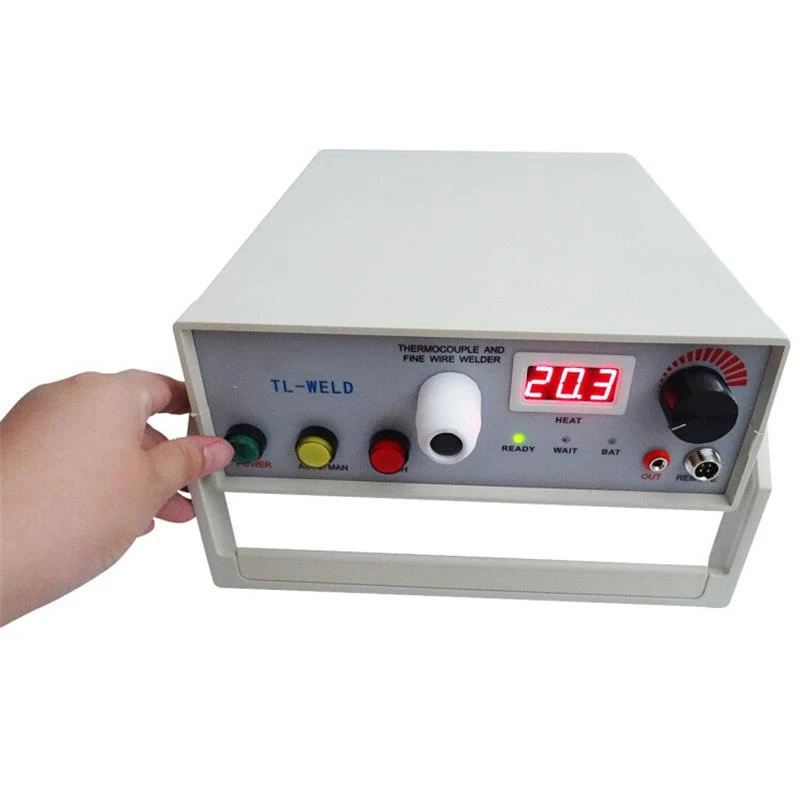 TL-WELD Rechargeable Thermocouple Wire Welding Machine Argon Contact Function Thermocouple Spot Welding Machine 90-265V CH