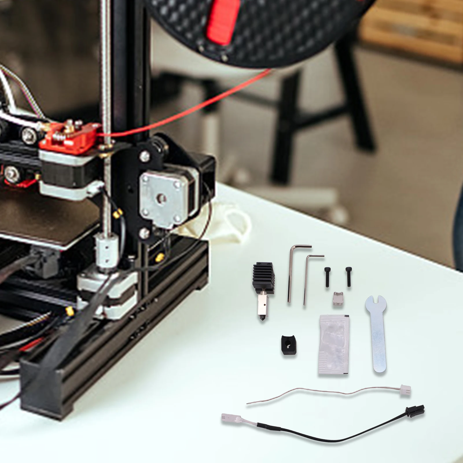 

Применения в 3D-печати: аксессуары для экструдеров, высокотемпературные материалы, нагревательный блок для 3D-принтеров, исключительная долговечность