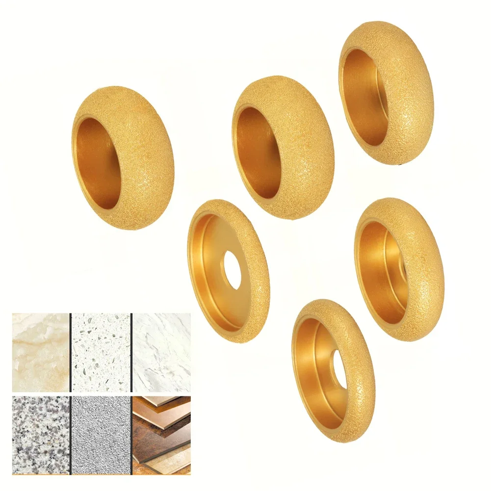 1 قطعة 10/15/20/25/30/35 مللي متر حافة رومانية حجر طحن عجلة زاوية طاحونة التشذيب الشطب تلميع أداة السلطة أداة الملحقات