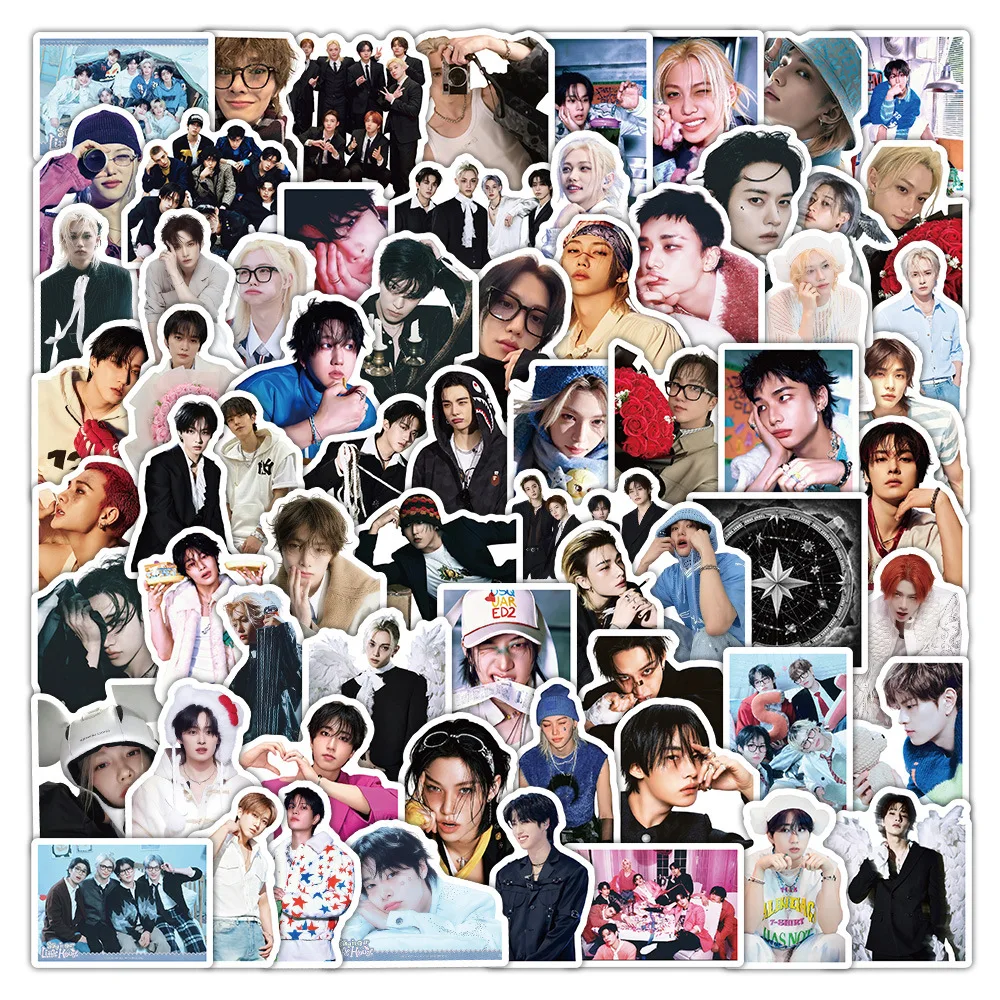 104 sheets of SK stickers are super popular. Korean boy band stars, new materials, hand account stickers, latest popular sticker