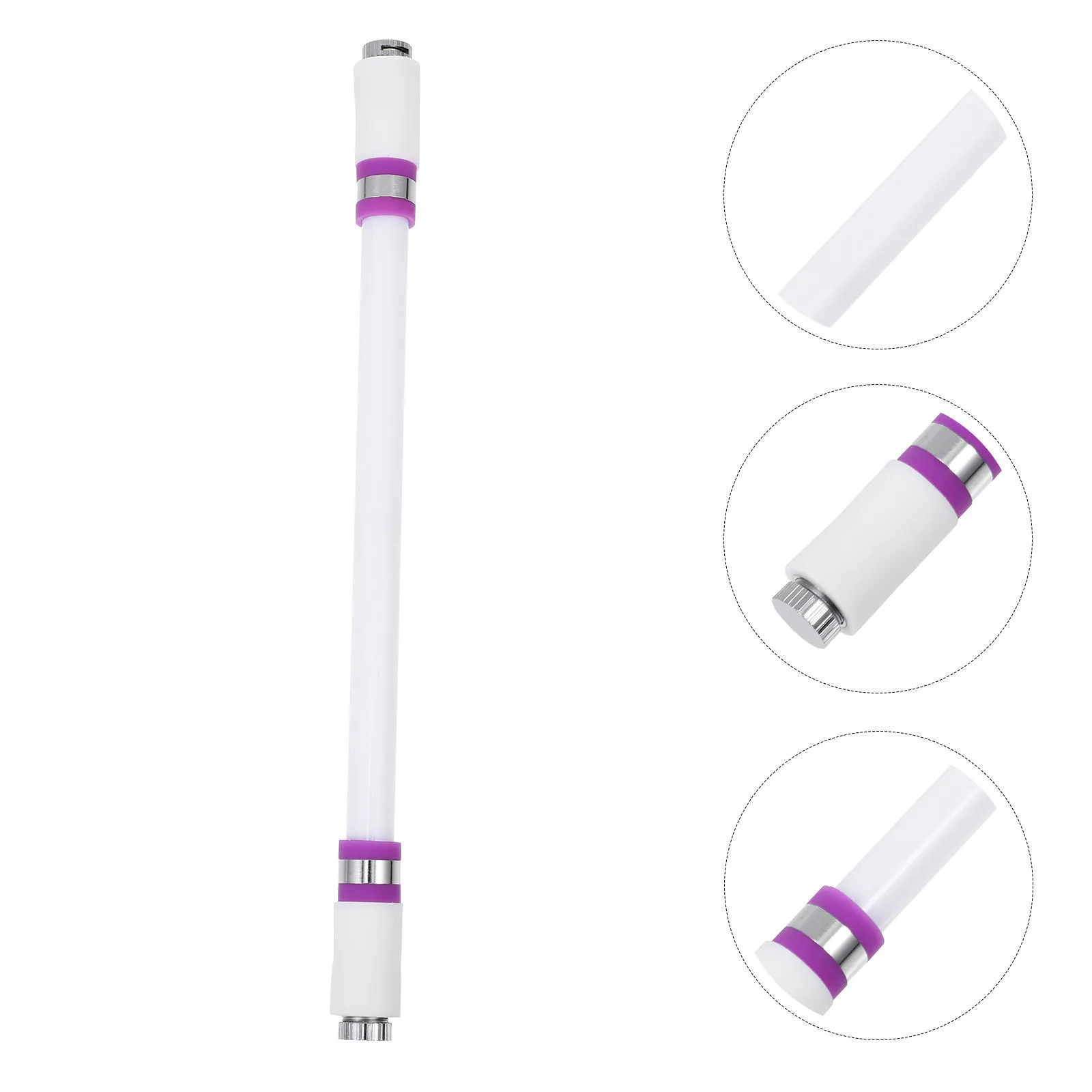

1 set 1 Set Luminous Rotating Pen No Refill Flipping Finger For Adults Office Stress Relief Gadget Portable Students Supply