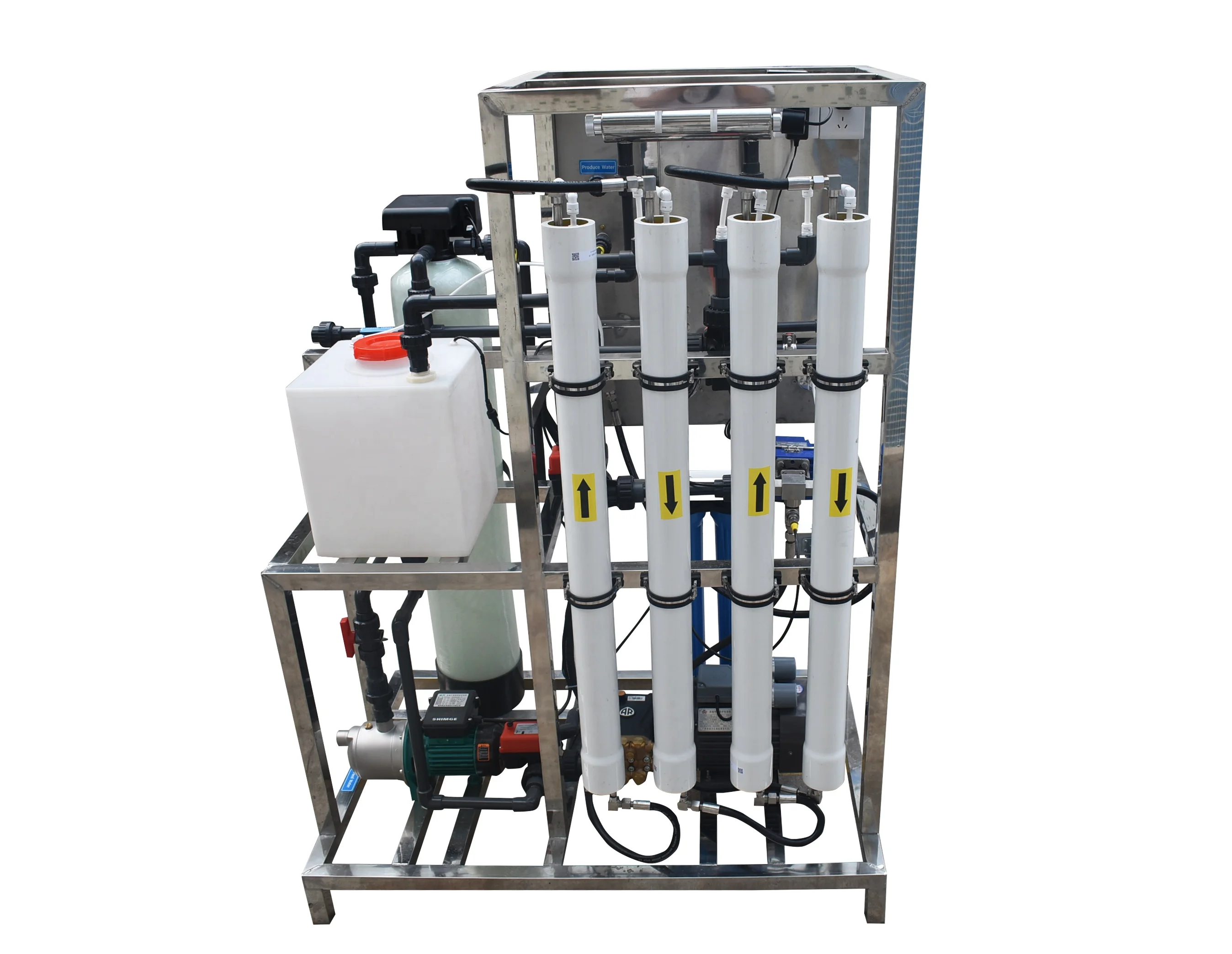 200LPH Seawater Desalination System Seawater Desalination Plant Drinking Water Purification Plant