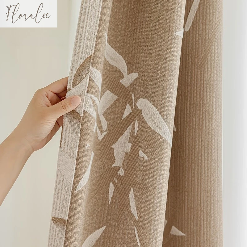 

Floralee Store New Double-sided Blackout Curtains Living Room Bedroom Medieval Floral Curtains Hanging Down Custom Curtains