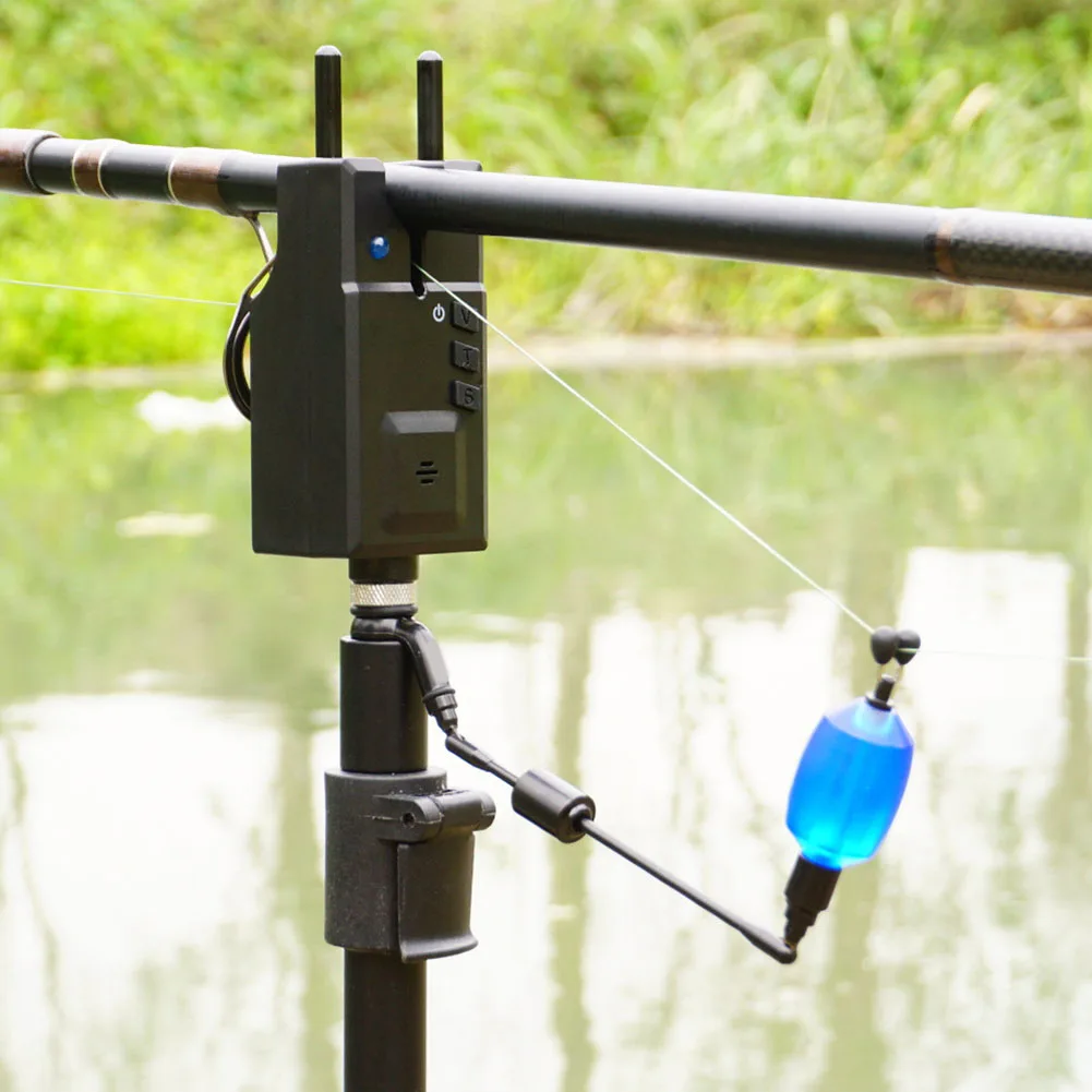 

LED Carp Fishing Alarm Indicators For Anglers Bite Alarm With Adjustable Volume/Tone/Sensitivity High-Performance Speakers