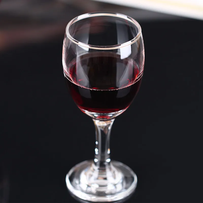 1PC Plastic Transparent Unbreakable Silicone Plastic Wine Cups 130ML/310ML/170ML/420ML Bar Home Goblet Drinking Supplie