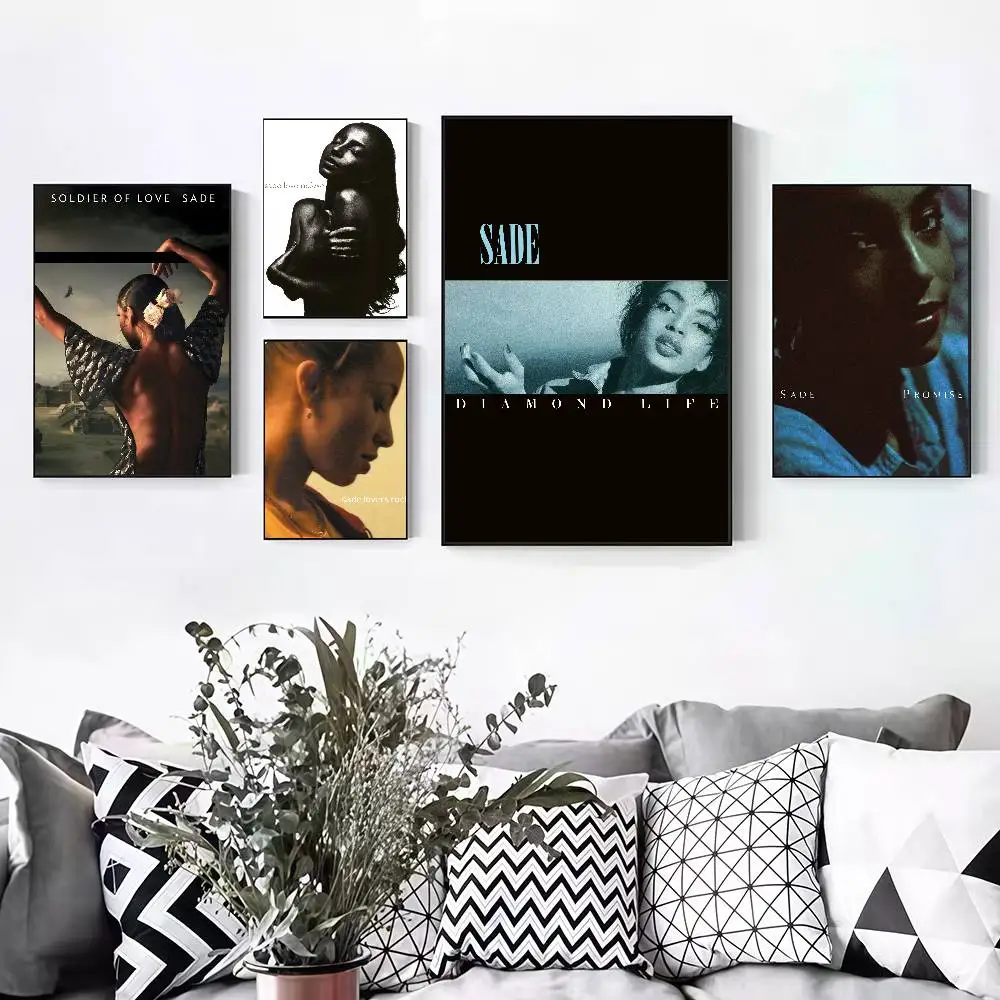 Singer S-Sade Soldier Of Love Peelable Self-adhesive Poster Stickers Are Suitable For Frameless Wall Decoration In A Room