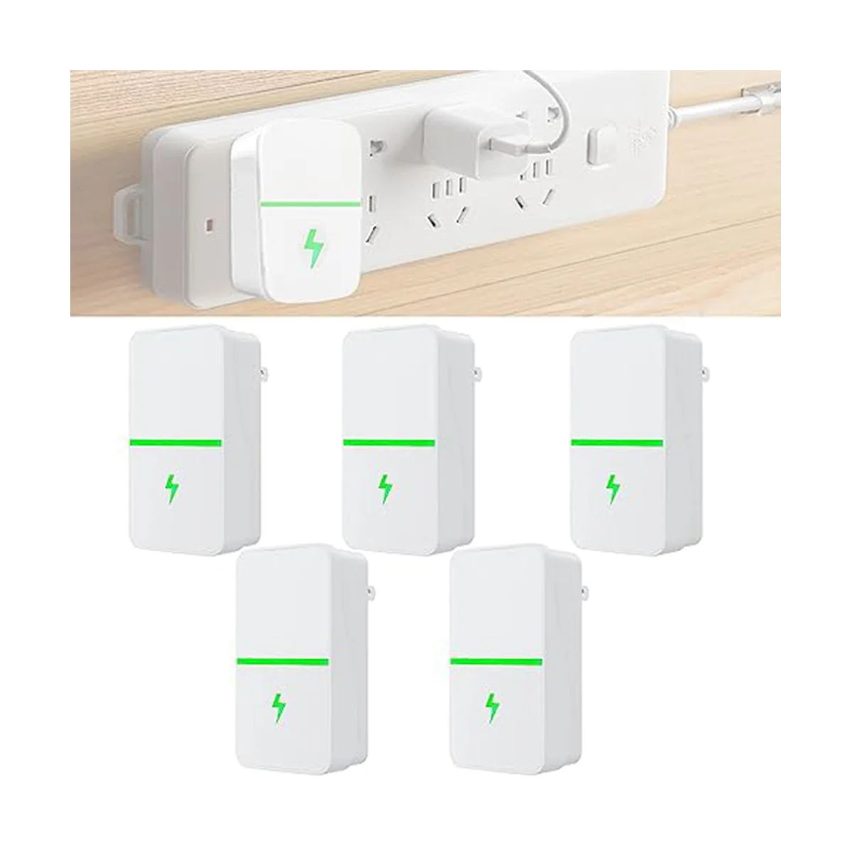 Stopwatt Energy Saving Device, Stopwatt Energy Saver, Stop Watt Energy Saver, Stop Watt Energy Saver (5Pcs) US Plug