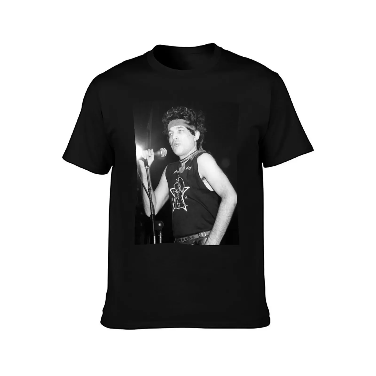 ALAN VEGA - 1983 POST-PUNK T-Shirt basketball graphic tees Funny t-shirt men graphic t shirts