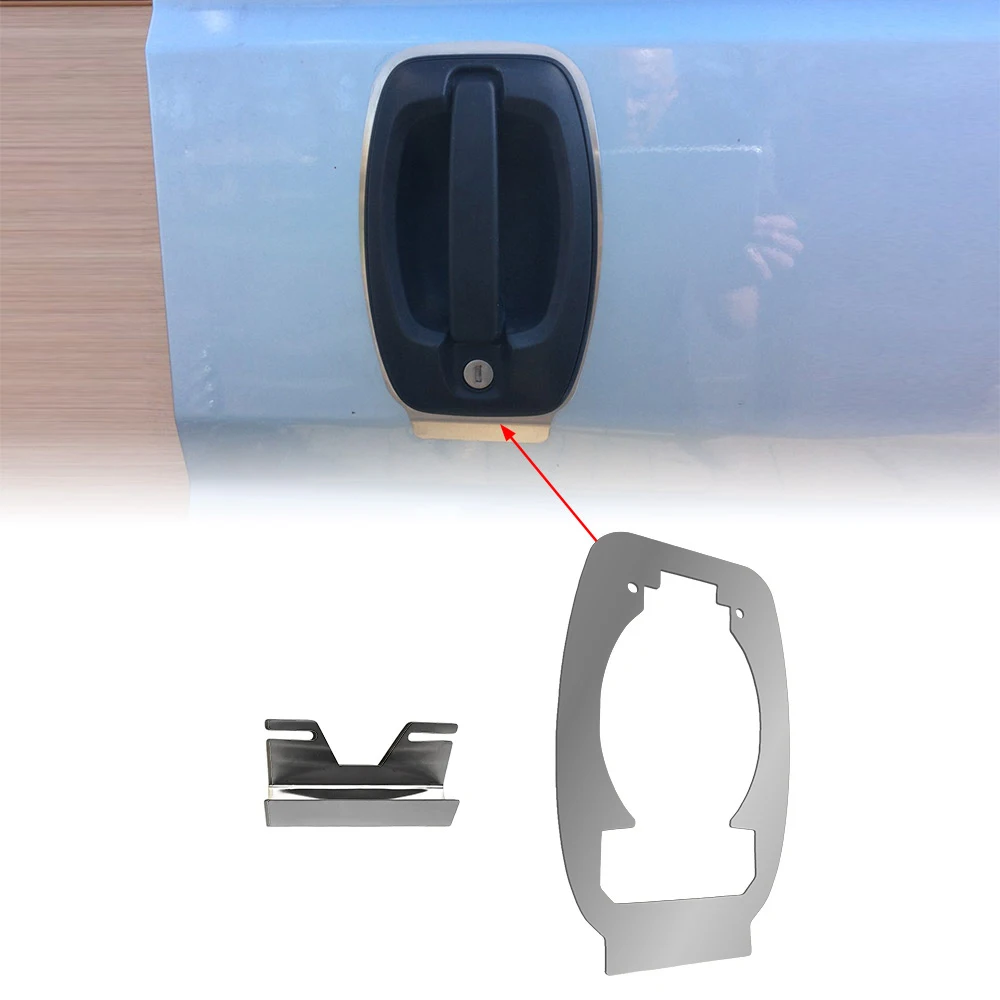 

Stainless Steel Door Handle Pro Plate Anti-Burglary For Citroen Relay / Fiat Ducato / Peugeot Boxer 2006- Onwards Handle Parts