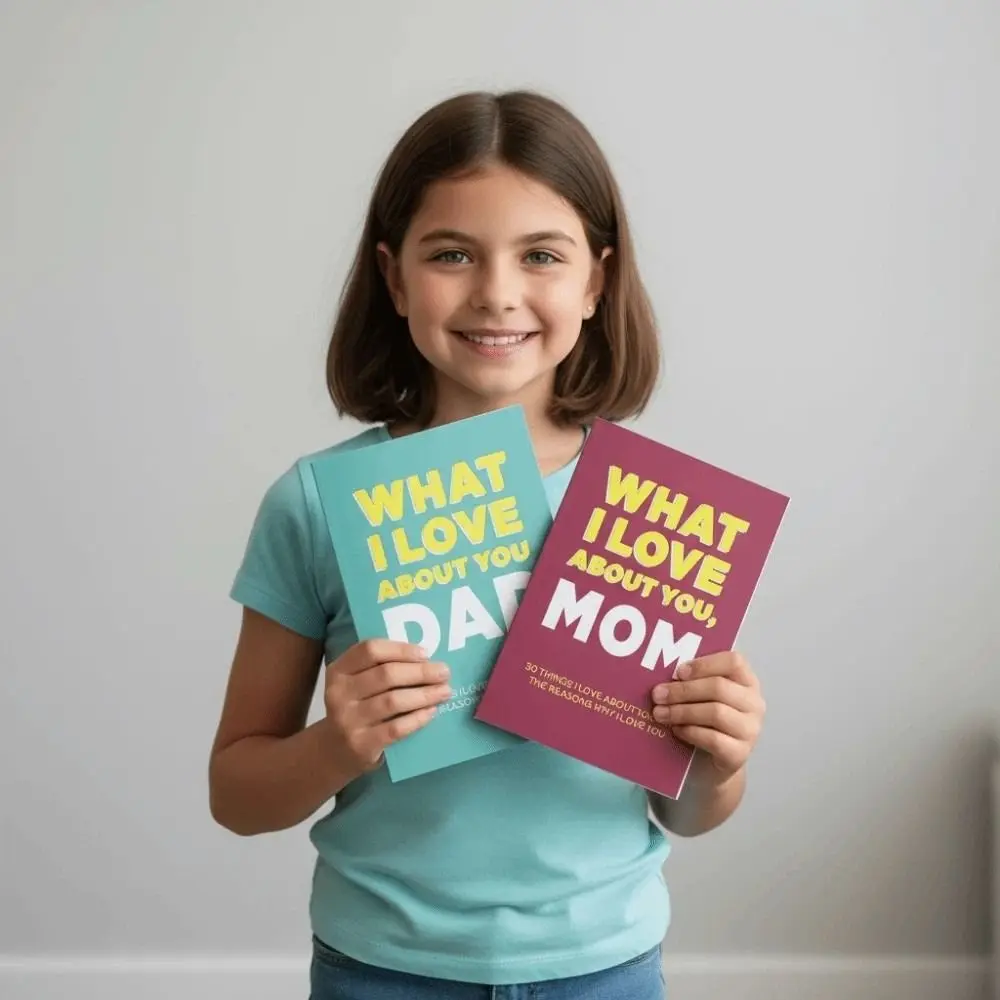 Paper Parent-child Creative Notebook Reasons To Love You A5 Emotional Communication Journal Book Anti-splash Water