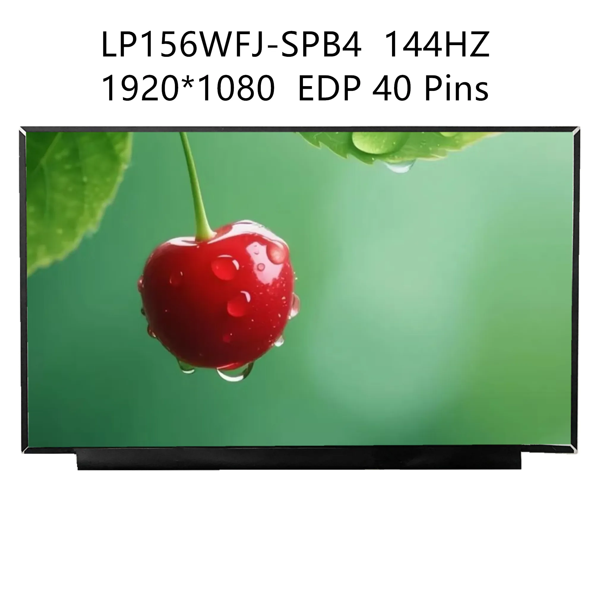 15.6'' 144Hz LP156WFJ-SPB4 Laptop LCD Screen Display Panel Matrix Replacement 1920×1080 EDP 40 Pins