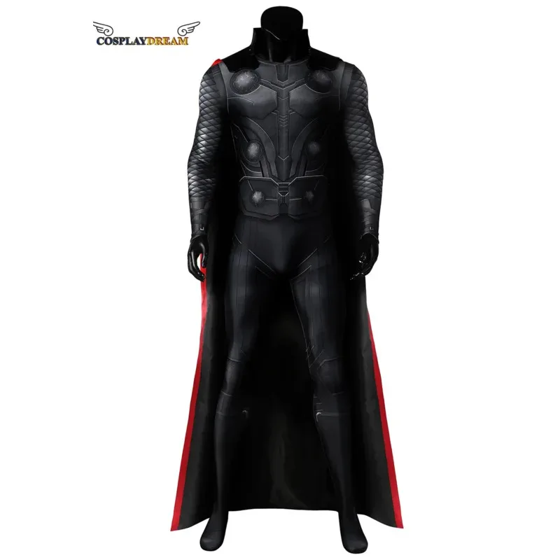 Sky02 película Infinity War God of Thunder Thor mono Cosplay disfraz fiesta de Halloween estampado Zentai mono adulto 88Li #