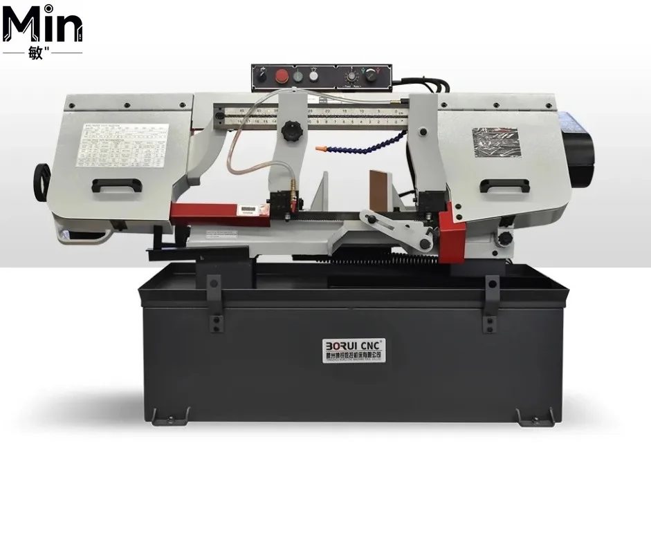 BS-1018B Horizontal Metal Cutting Band Saw Machine with Coolant System Chip Removal for Continuous Cutting Work