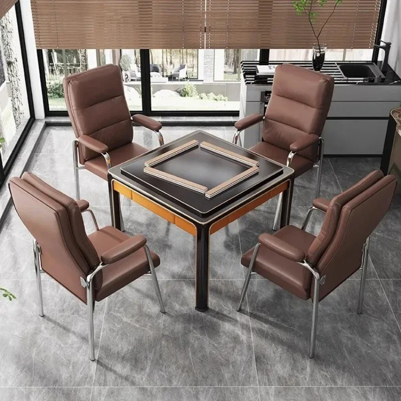 Household GoodsMahjong Chair Chess Room Special Chair Mahjong Machine Seat Home Teahouse Chair Backrest Office Conference Chair