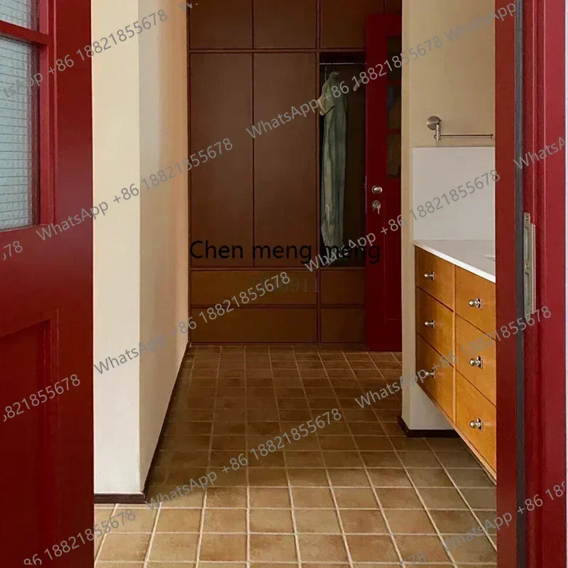 P3  Cabinet Floor Bathroom Space Saving Narrow Furniture Mirrors Multifunction Home Column Storage Small Closet Wooden Wc view 6