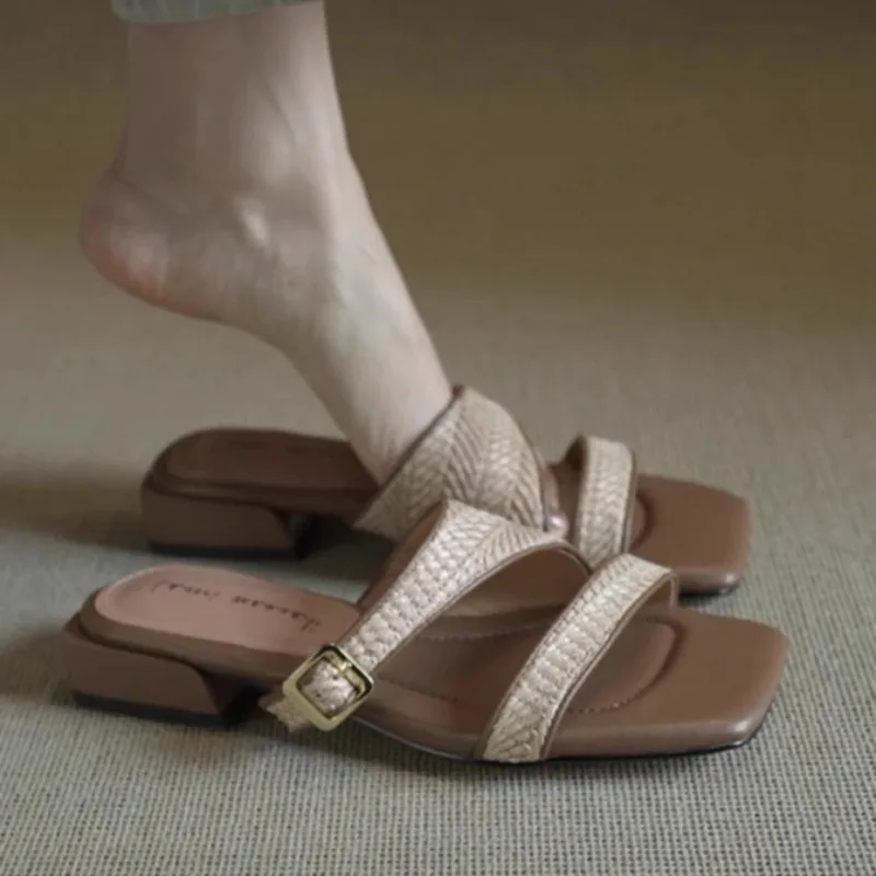 Women Heeled Slippe… - image