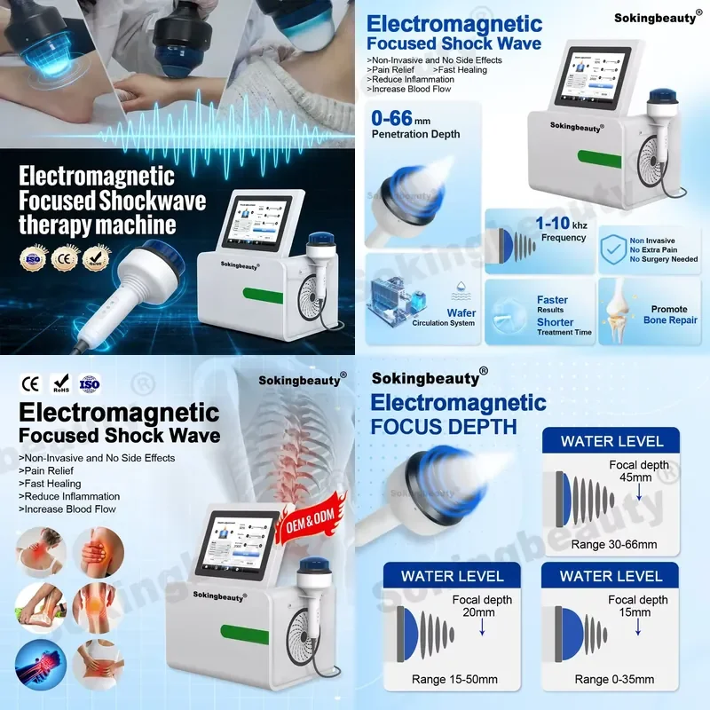 

Smart Extracorporeal Shock Wave Therapy Machine for Shoulder Massage Pain Relief and Inflammation Reduction