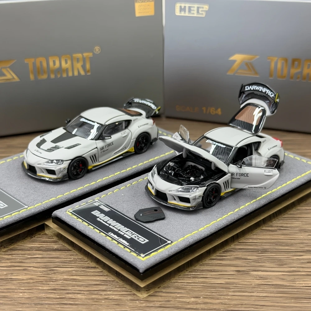 

TopArt 1:64 Supra A90 DARWINPRO HEC Diecast Model Car