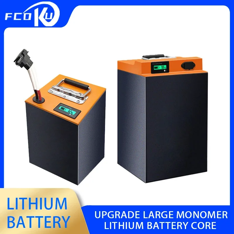 

New 48V 60V 72V rechargeable lithium battery is used to replace large-capacity batteries for electric vehicles and motorcycles