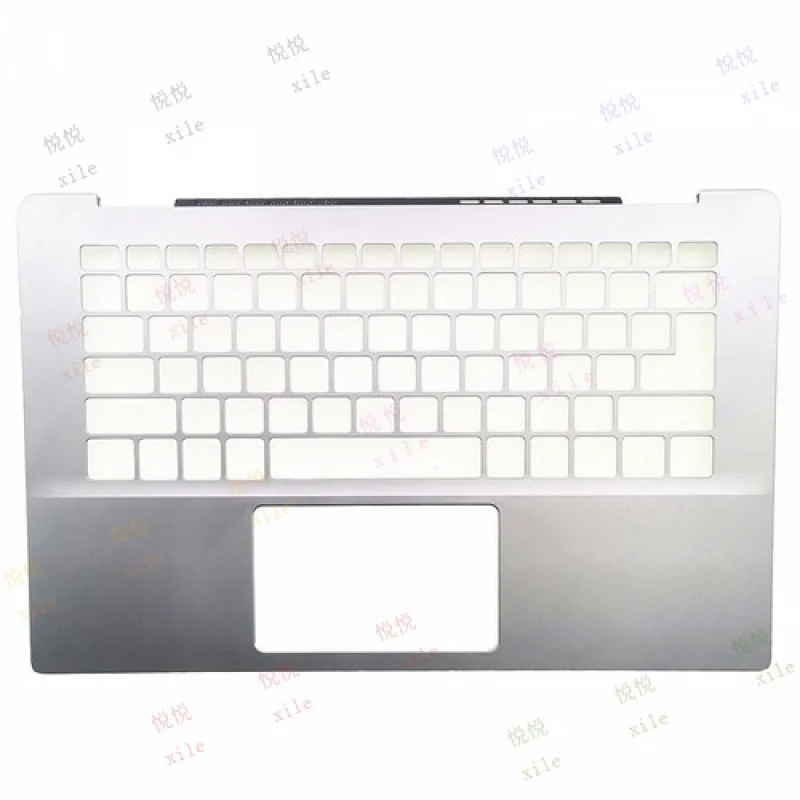 

L+ Laptop Palmrest For DELL Inspiron 5490 5498 Silver Upper Case New 0R6GTC