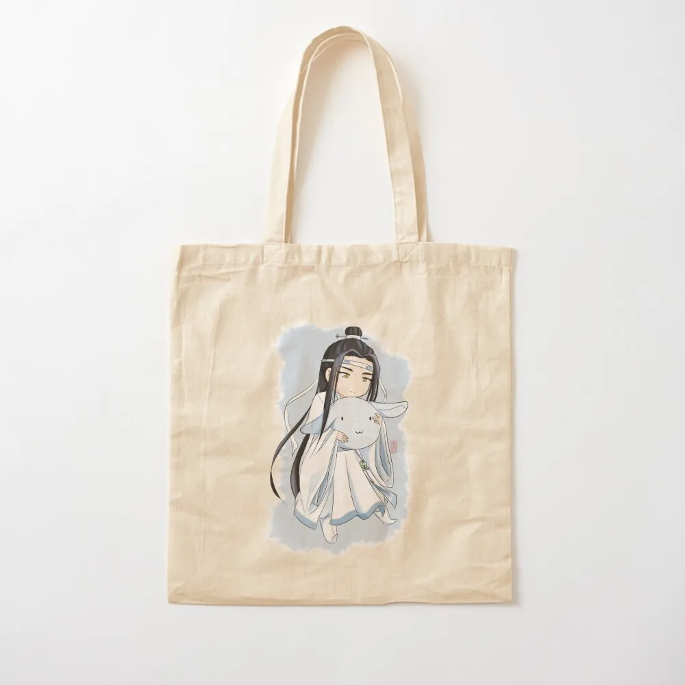 

Lan Zhan bunny plush Tote Bag Candy bags woman shopping bag tote bag women Canvas Tote