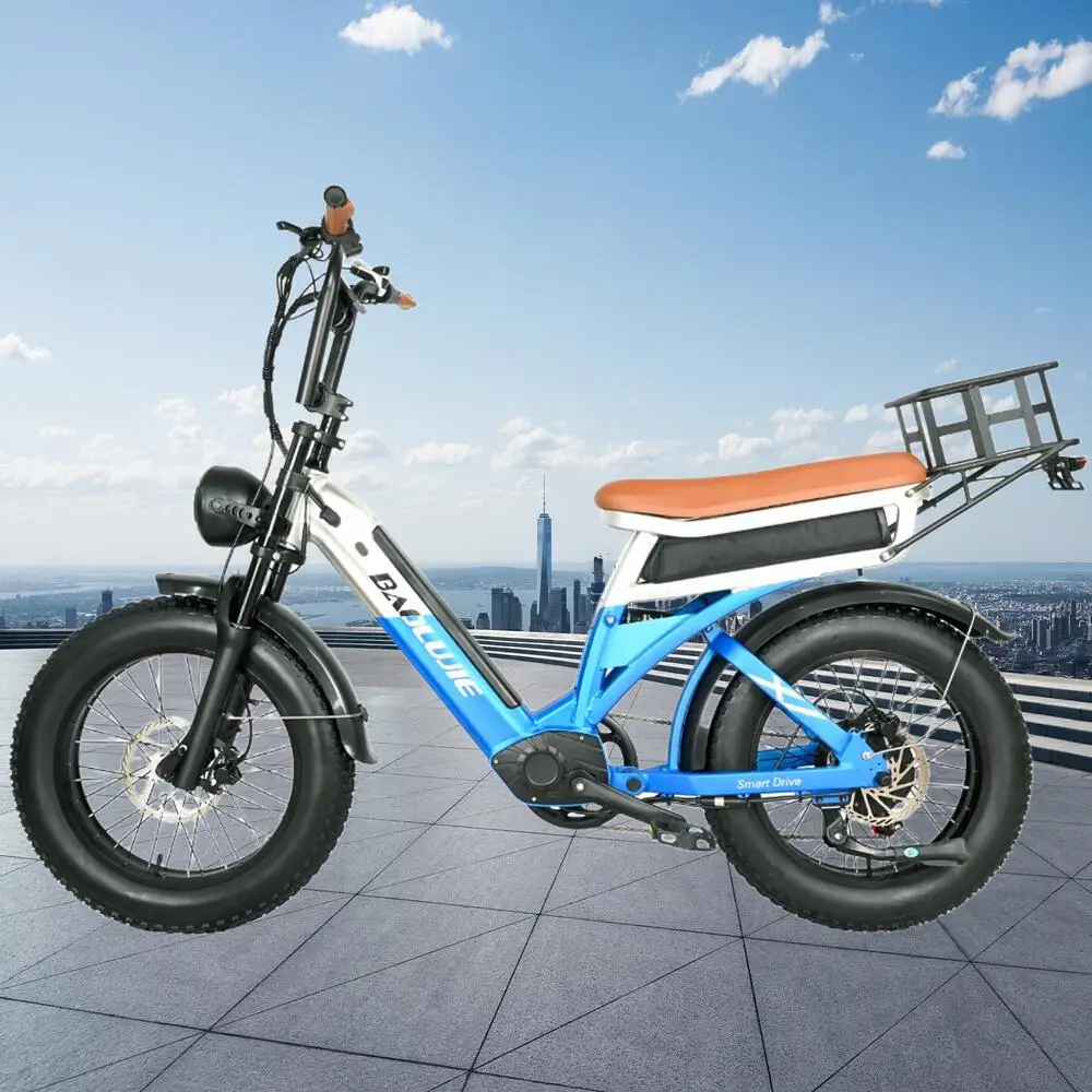 

1200W Adult Fat Tire Mini Mountain Electric Motorcycles Bike Easily Fat Tire Mountain Bicycle For Storage And Transportation