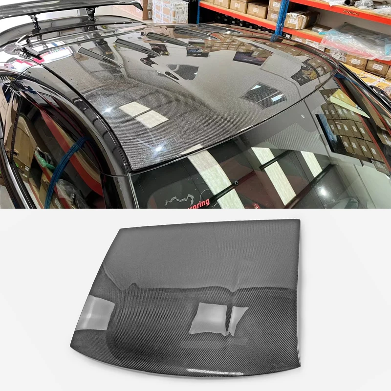 

For Nissan 370Z Z34 Dry Carbon Roof Overlay Panel (OE Style Stick-On) 2009-2021