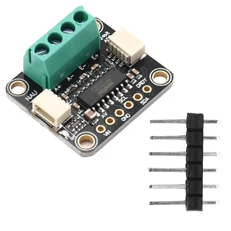 AT82-High Precision 4538 NAU7802 24-Bit ADC Module STEMMA Qwiic Interface For Advanced Electronic Applications Project