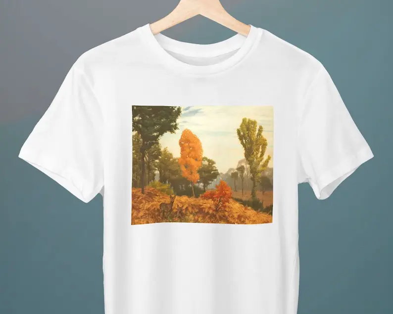 Souvenir of Acheres, Jean-Leon Gerome Painting, Unisex T-Shirt, Art T-Shirt, Art Lover Gift, Gift for Her, Gift for Him