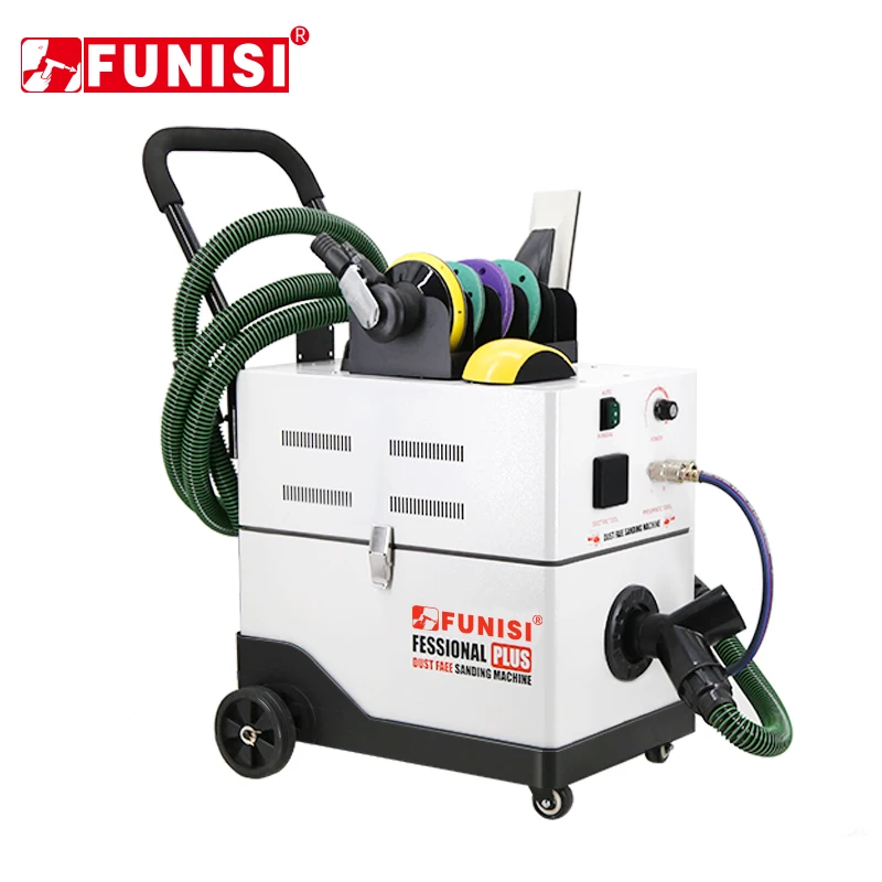 Hot Sale Auto Body Dust Free Car Dust Collector Dry Sanding Machine F1-P1