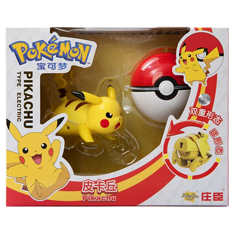 TAKARA TOMY Echte Pokemon Anime Figur Pikachu Gengar Charizard Gyarados Mew Dragonite Puppe Modell Kinder Transformation Spielzeug Geschenk Set 10